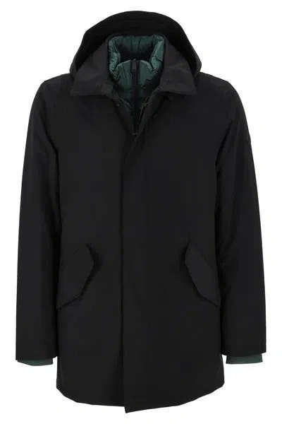 PEOPLE OF SHIBUYA JACKETS AND JACKETS MAN PEOPLE OF SHIBUYA ACHIKO PM781 999 BLACK