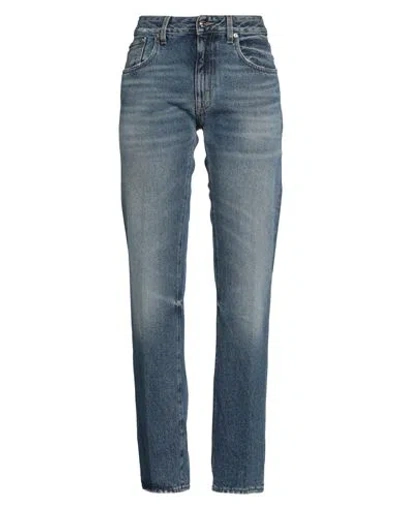 PEOPLE (+) PEOPLE WOMAN JEANS BLUE SIZE 30 COTTON