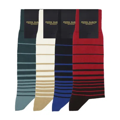 PEPER HAROW - MADE IN ENGLAND THE RETRO STRIPE MEN'S SET