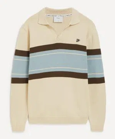 PERCIVAL PERCIVAL MENS NEXUS KNITTED RUGBY JUMPER