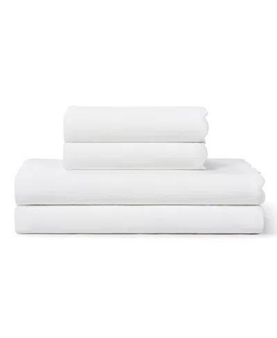 PERI HOME SCALLOP 300-THREAD COUNT COTTON 4-PC. SHEET SET, KING