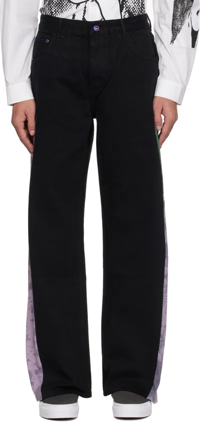 PERKS AND MINI BLACK WHITMAN PARK UPCYCLE JEANS