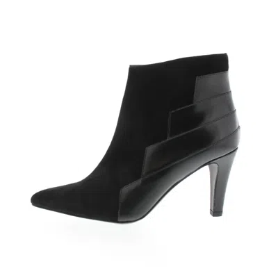 PERLATO PERLATO DAMENSCHUHE GRÖSSE 38 SCHWARZ STIEFELETTE 9073VELOURS