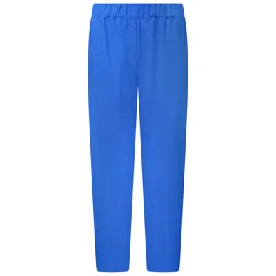 PERLAVERA WOMEN'S NORA BLUE PULL ON PANT WITHOUT POCKET