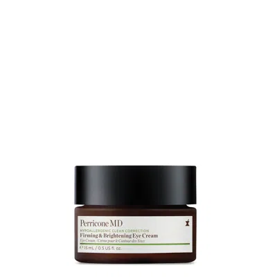 PERRICONE MD HYPOALLERGENIC CLEAN CORRECTION FIRMING & BRIGHTENING EYE CREAM