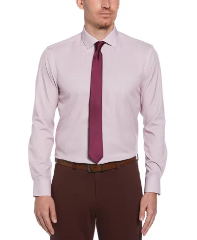 PERRY ELLIS MEN'S SLIM FIT BUTTON-DOWN STRETCH GINGHAM DRESS SHIRT