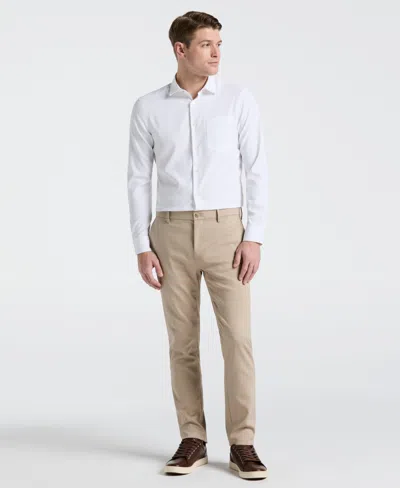 PERRY ELLIS MEN'S SLIM FIT DOUBLE CLOTH CHINO PANTS