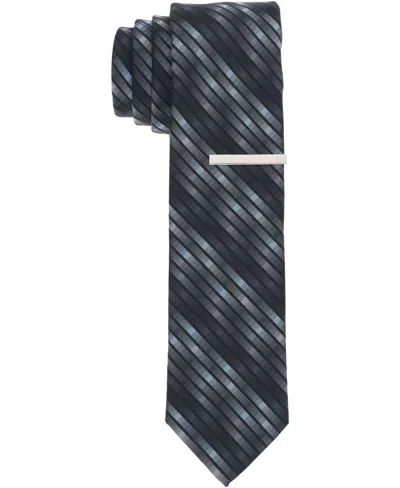 PERRY ELLIS MEN'S MENATTE ABSTRACT SLIM TIE