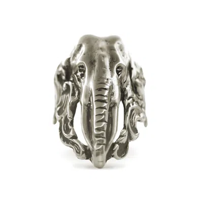 PERRY GARGANO THE ELEPHANT DREAMING RING - STERLING SILVER WOMENS