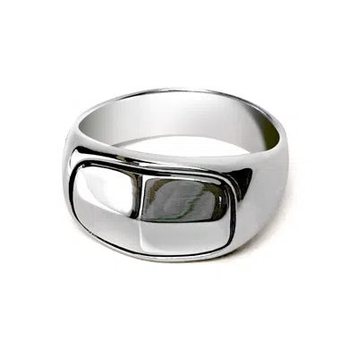PERRY GARGANO THE QUAD RING - STERLING SILVER MENS - WATERPROOF
