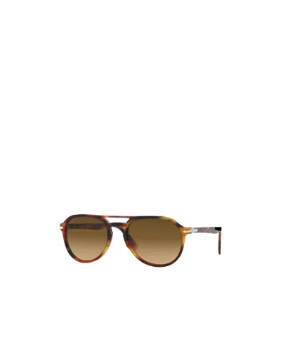 PERSOL PERSOL AVIATOR FRAME SUNGLASSES