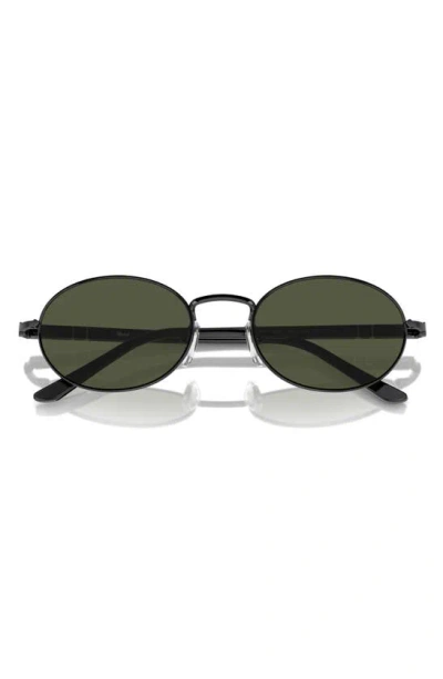 PERSOL PERSOL IDA 55MM OVAL SUNGLASSES