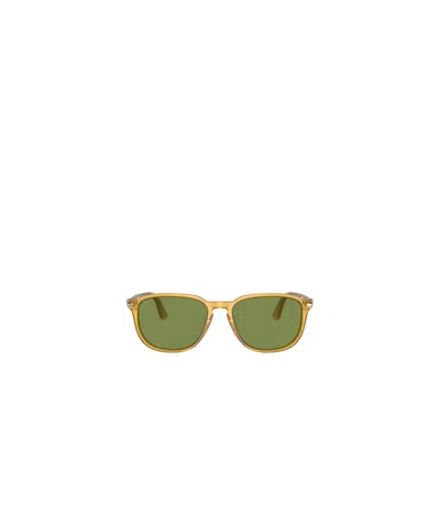 PERSOL SQUARE FRAME TINTED SUNGLASSES