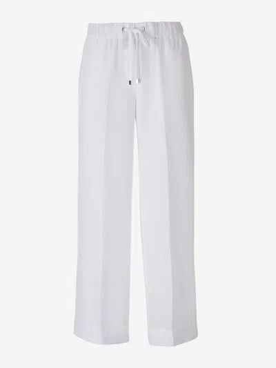 PESERICO PESERICO FLOWY LINEN PANTS