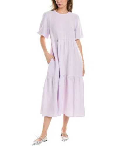 PESERICO LINEN MIDI DRESS