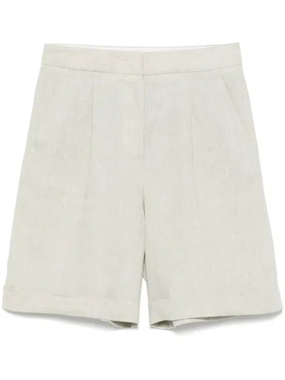 PESERICO LINEN SHORTS