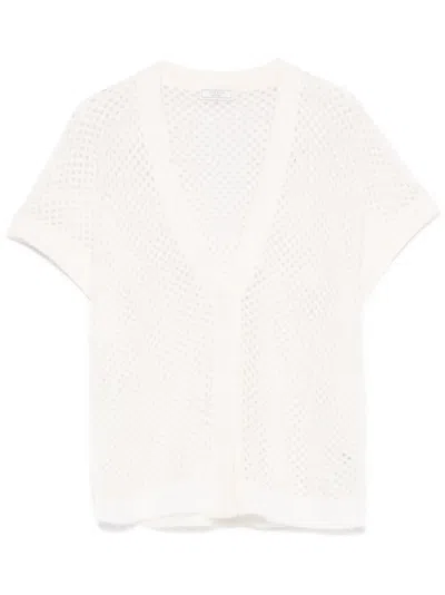 PESERICO OPEN-KNIT SHIRT