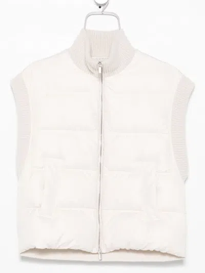 PESERICO QUILTED PANELLED GILET
