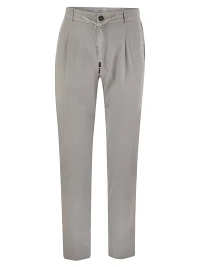 PESERICO PESERICO STRETCH COTTON GABARDINE JOGGER