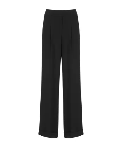 PESERICO PESERICO WIDE LEG PLEATED PANTS