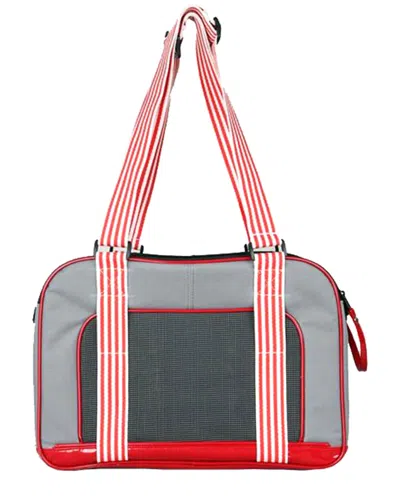PET LIFE PET LIFE CANDY CANE PET CARRIER