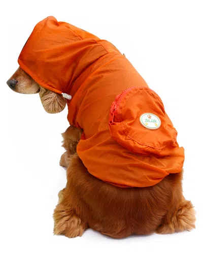 PET LIFE DISCONTINUED PET LIFE THE ULTIMATE WATERPROOF THUNDER PAW ADJUSTABLE POUCH JACKET