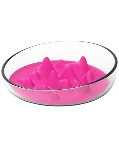 PET LIFE PET LIFE MODERN SLOW FEEDING BOWL
