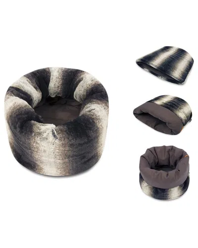 PET P.L.A.Y. P.L.A.Y. PET LIFESTYLE AND YOU FLUFFY CONVERTIBLE DOG SNUGGLE BED