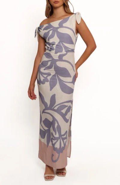 PETAL AND PUP PETAL & PUP ALLY ASYMMETRIC NECK DRESS