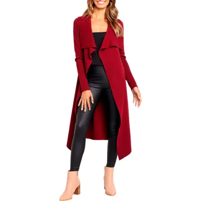 PETAL AND PUP PETAL & PUP AUDRINA TIE FRONT LONGLINE CARDIGAN