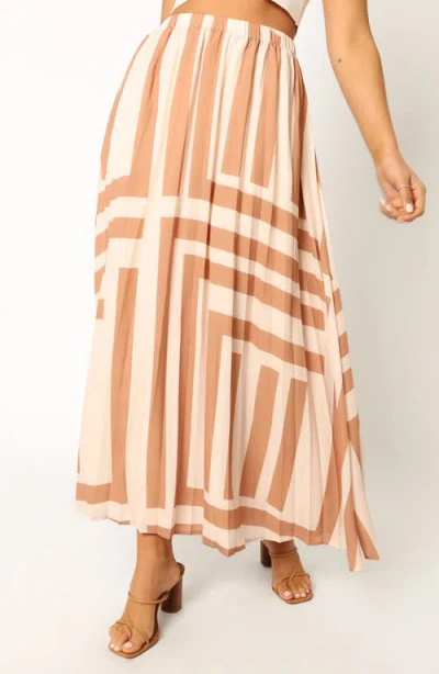 PETAL AND PUP PETAL & PUP ELKE PLEATED MAXI SKIRT
