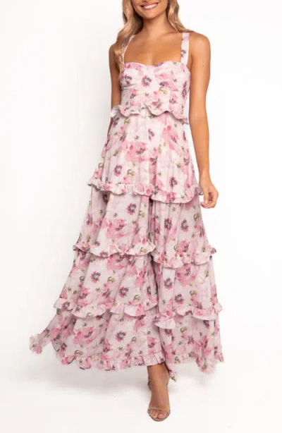 PETAL AND PUP PETAL & PUP LILLEE FLORAL RUFFLE TIERED MAXI DRESS