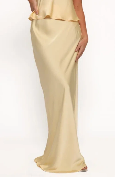 PETAL AND PUP PETAL & PUP VELMAN SATIN MAXI SKIRT