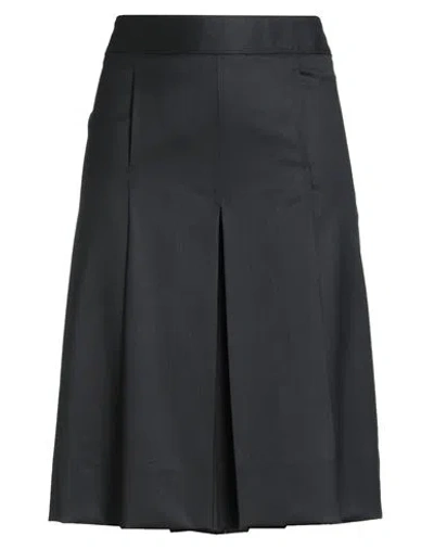 PETER DO PETER DO WOMAN SHORTS & BERMUDA SHORTS BLACK SIZE M VIRGIN WOOL, ELASTANE