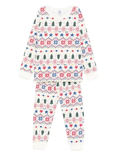 PETIT BATEAU FAIRISLE-PATTERN PYJAMAS