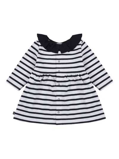 PETIT BATEAU LONG-SLEEVED JERSEY DRESS
