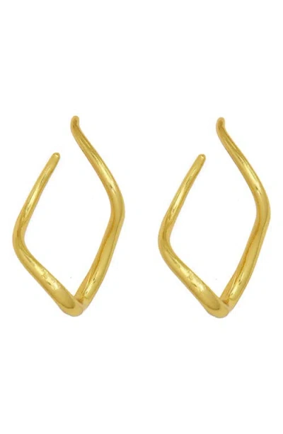 PETIT MOMENTS PETIT MOMENTS WING HOOP EARRINGS