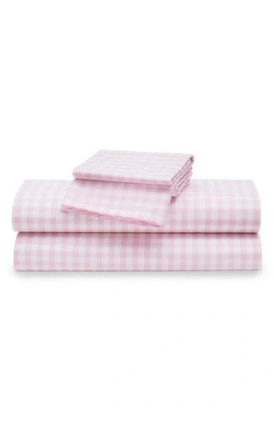 PETITE PLUME PETITE PLUME SIGNATURE COLLECTION GINGHAM SHEET SET