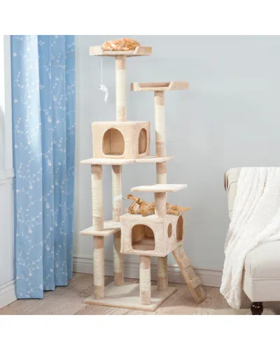 PETMAKER PETMAKER SKYSCRAPER SLEEP & PLAY 5FT CAT TREE