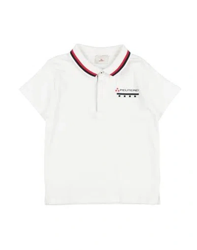PEUTEREY PEUTEREY TODDLER BOY POLO SHIRT WHITE SIZE 6 COTTON