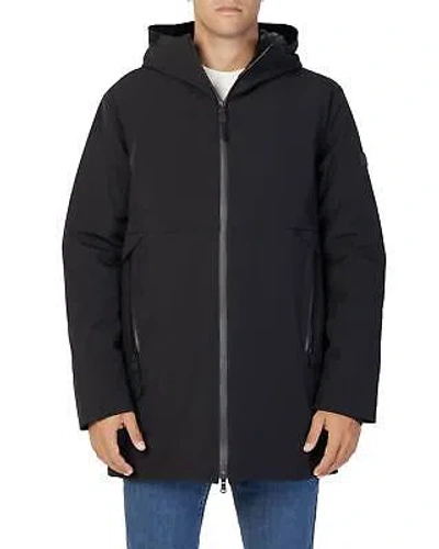 PEUTEREY PEUTEREY ZIP JACKET WITH HOOD AND FRONT POCKETS - JACKETS - BLACK -SIZE S