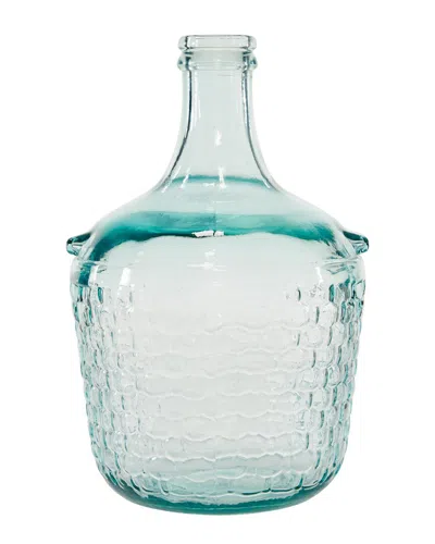 PEYTON LANE PEYTON LANE CLEAR GLASS FARMHOUSE VASE