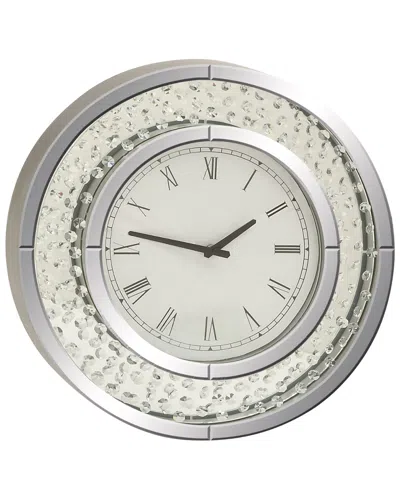 PEYTON LANE PEYTON LANE MODERN REFLECTIONS MIRROR WALL CLOCK