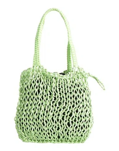 PHANTA PHANTA WOMAN HANDBAG LIGHT GREEN SIZE - TEXTILE FIBERS