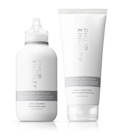 PHILIP KINGSLEY NO SCENT NO COLOUR SHAMPOO AND CONDITIONER GIFT SET