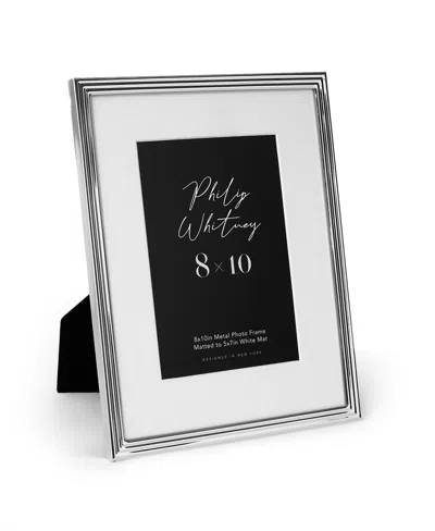 PHILIP WHITNEY HAYWORTH METAL PICTURE FRAME, 8" X 10"