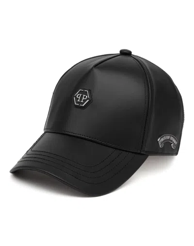 PHILIPP PLEIN BASEBALL CAP HEXAGON