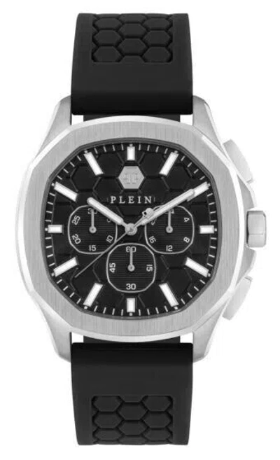 PHILIPP PLEIN PHILIPP PLEIN BLACK MENS ANALOGUE WATCH PWSAA0123