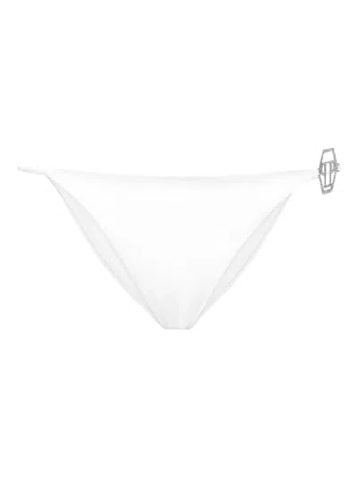 PHILIPP PLEIN CRYSTAL-EMBELLISHED BIKINI BOTTOMS