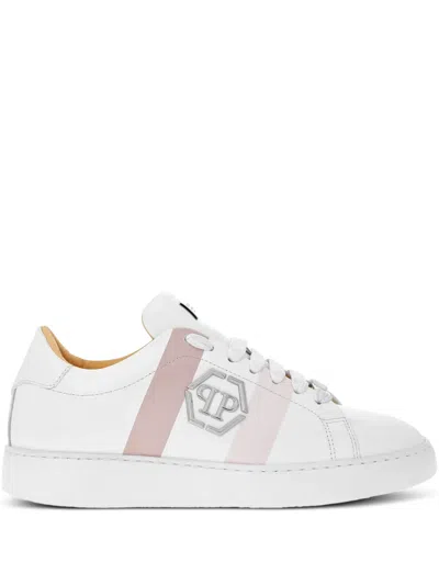 PHILIPP PLEIN HEXAGON LO-TOP SNEAKERS